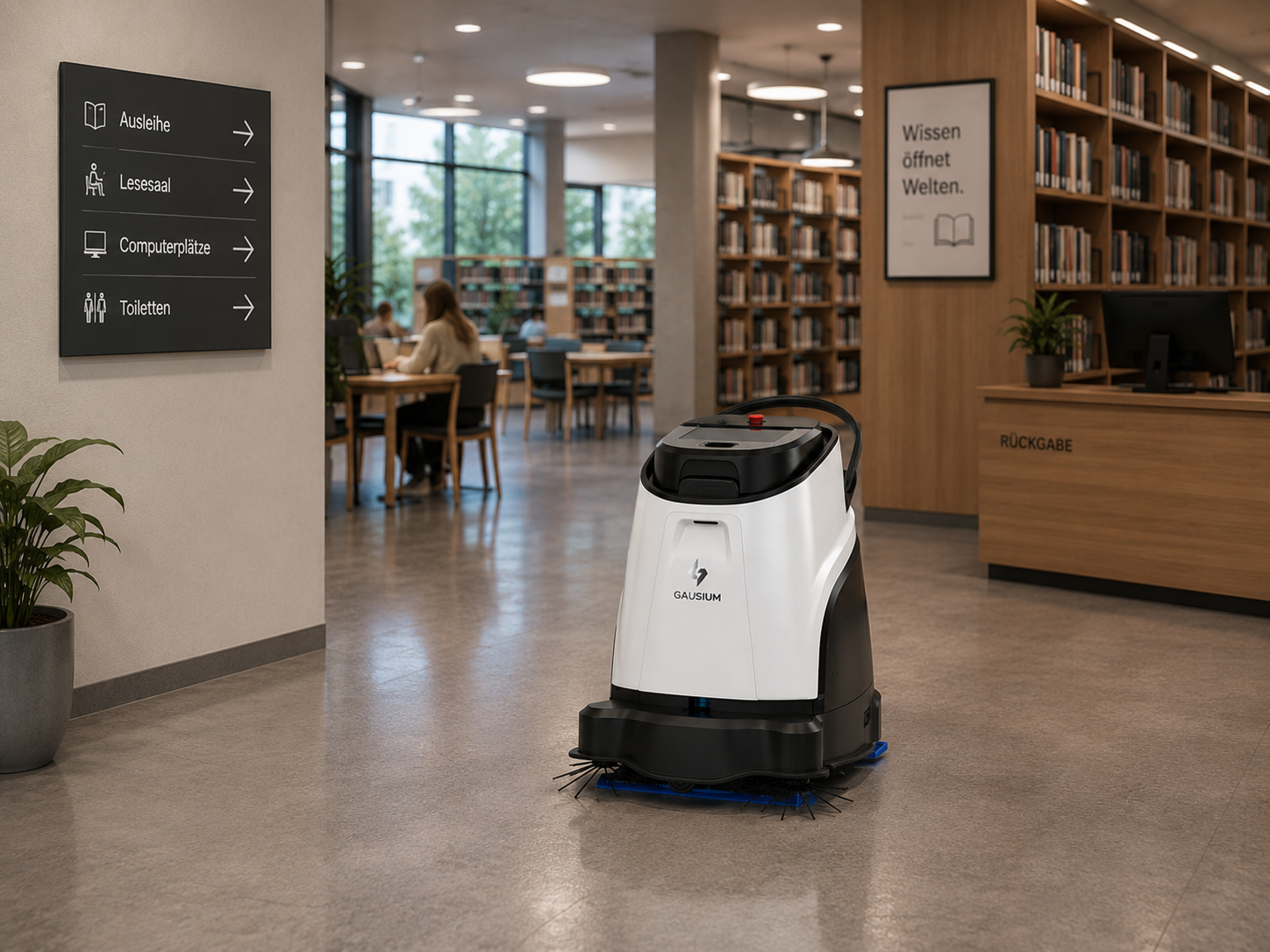 Bibliothek Gausium Vacuum 40