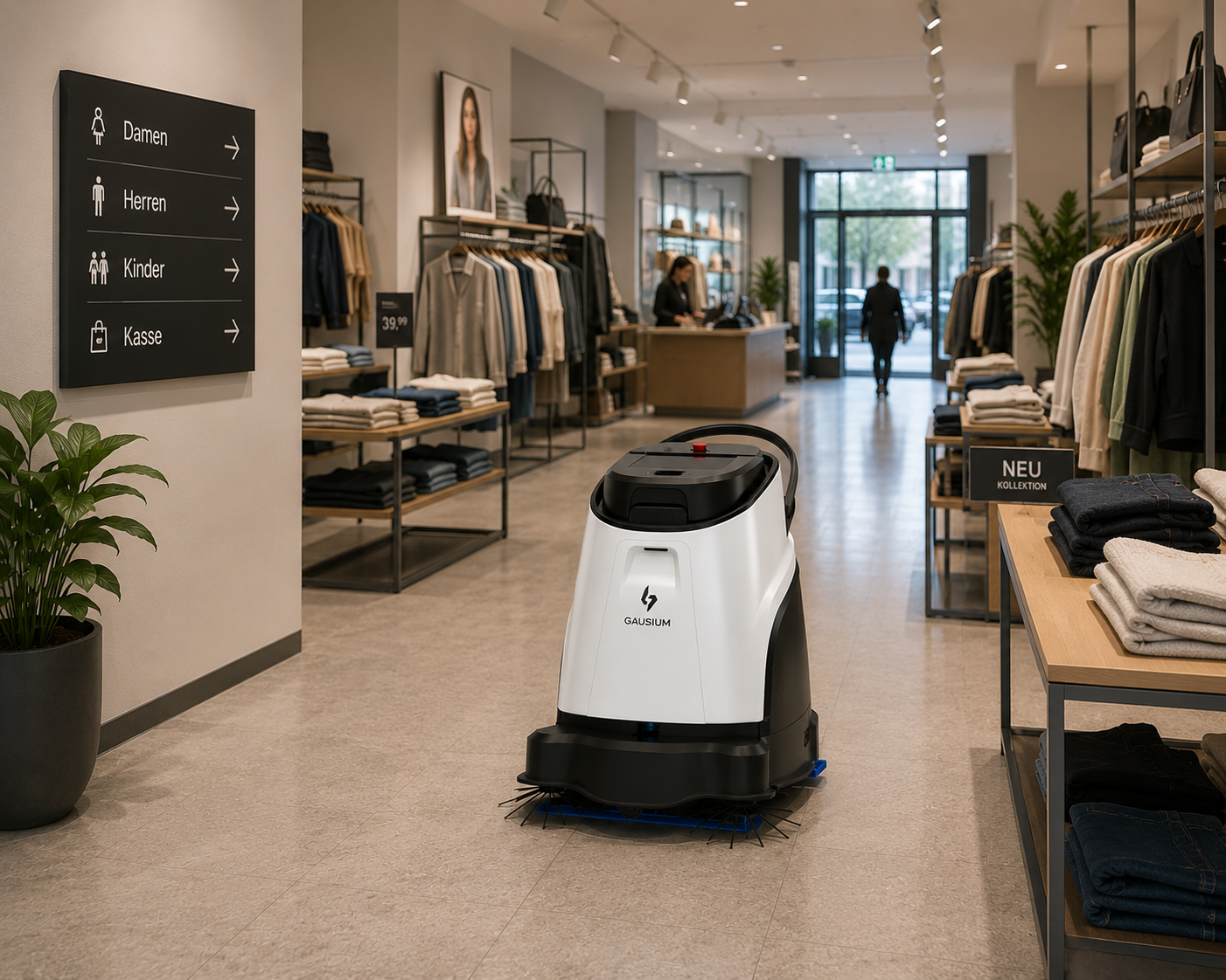 Einzelhandel Gausium Vacuum 40
