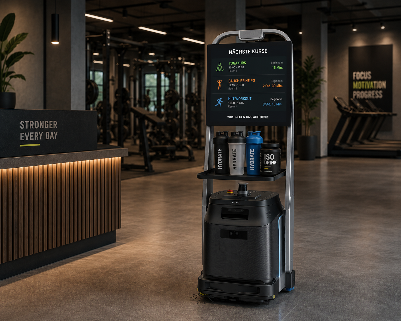 Fitnessstudio Gausium Phanshop