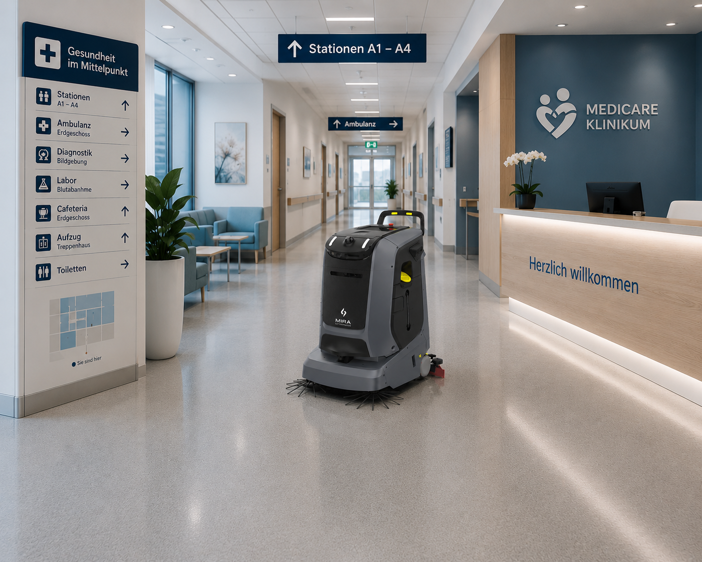 Healthcare & Kliniken Gausium Mira