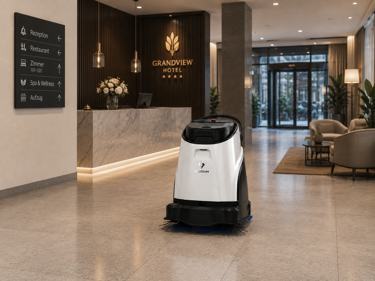 Hotel Gausium Vacuum 40