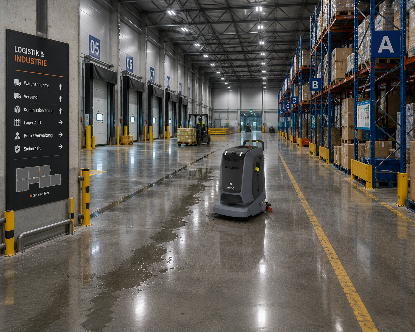 Logistik & Industrie Gausium Mira